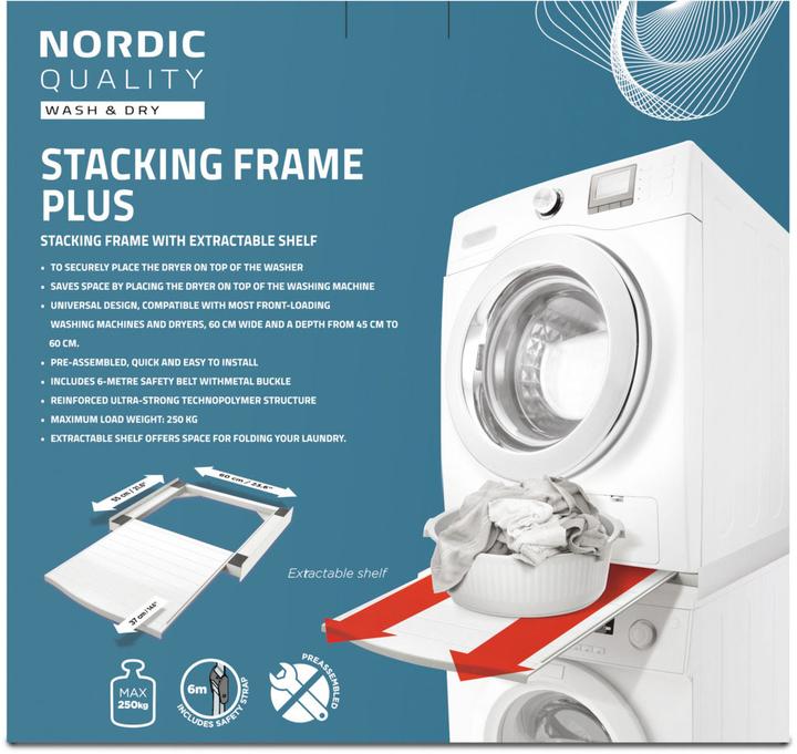 Productafbeelding Nordic Frame bijv. Plus voor wasmachine, droger