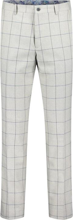 Actual product image Guide London Mens Italian Cotton Wool Checked Trousers (42)