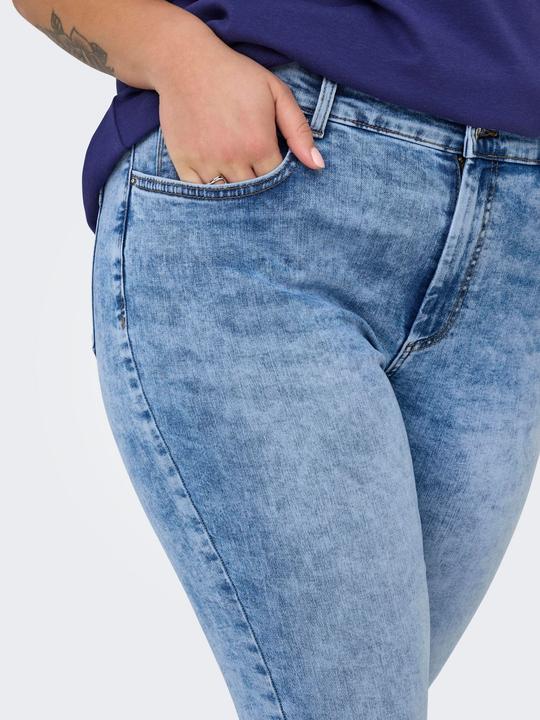 Image du produit Only Weiter Beinschnitt Offener Saum Jeans Skinny Jeans (46)