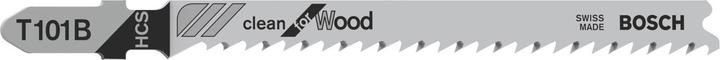 Produktbild Bosch Professional Zubehör Stichsägeblatt T 101 B Clean for Wood, 3er-Pack