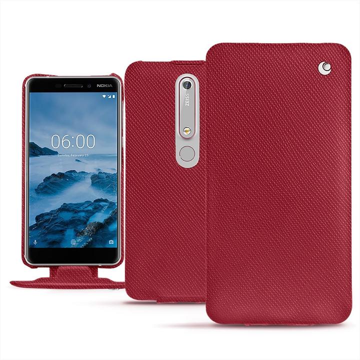 Actual product image Noreve Leather cover vertical (Nokia 6 (2018))