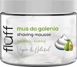 Fluff Super Food Shaving Mousse Shaving Mousse With Avocado And Niacinamide 200Ml (200 ml, Rasiercreme)