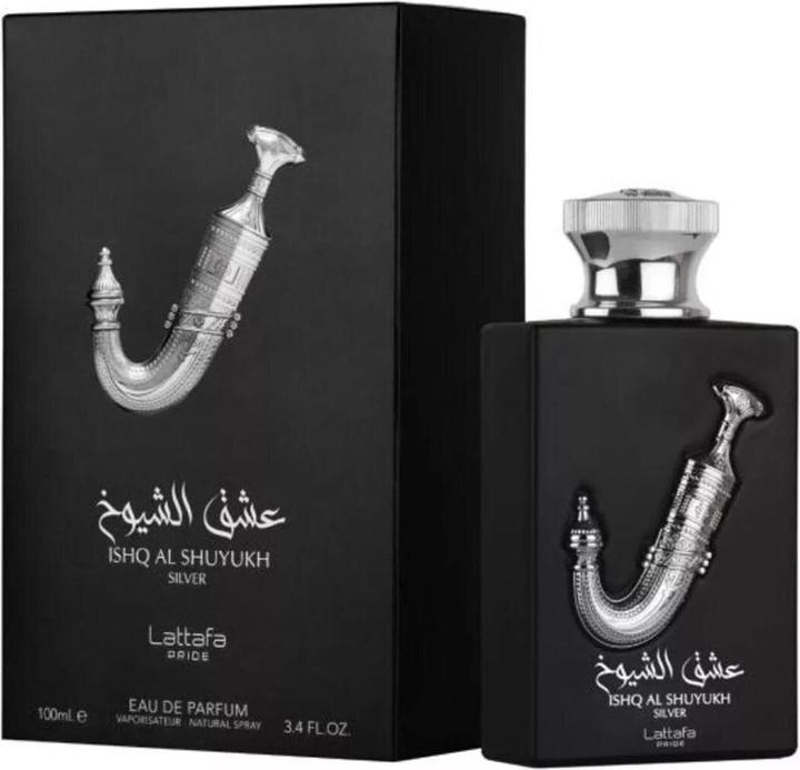Immagine prodotto Lattafa Perfumes Ishq Al Shuyukh Silver Eau de Parfum - 100ml (Eau de parfum, 100 ml)