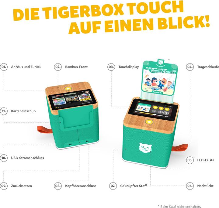 Produktbild Tigermedia Tigerbox Touch Plus - Swiss-Edition (Deutsch, Schweizerdeutsch)