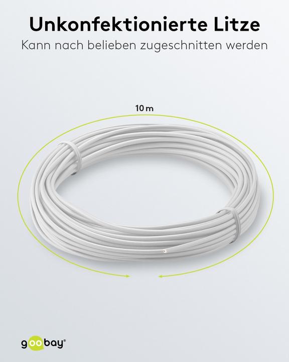 Actual product image Aquatuning Copper stranded wire insulated 1x0,14mm² (10 m)