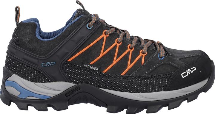 CMP Campagnolo CMP Rigel Low Performance Waterproof Wander- & Trekkingschuhe Piombo / Jaffa Herren (41)