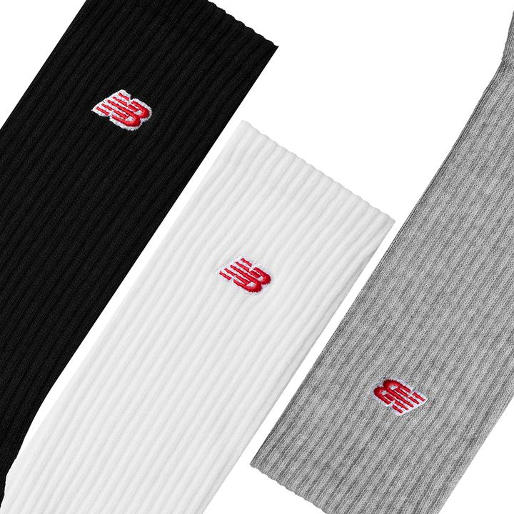 Produktbild New Balance Patch Logo Crew 3 Pack (3er Pack, S)