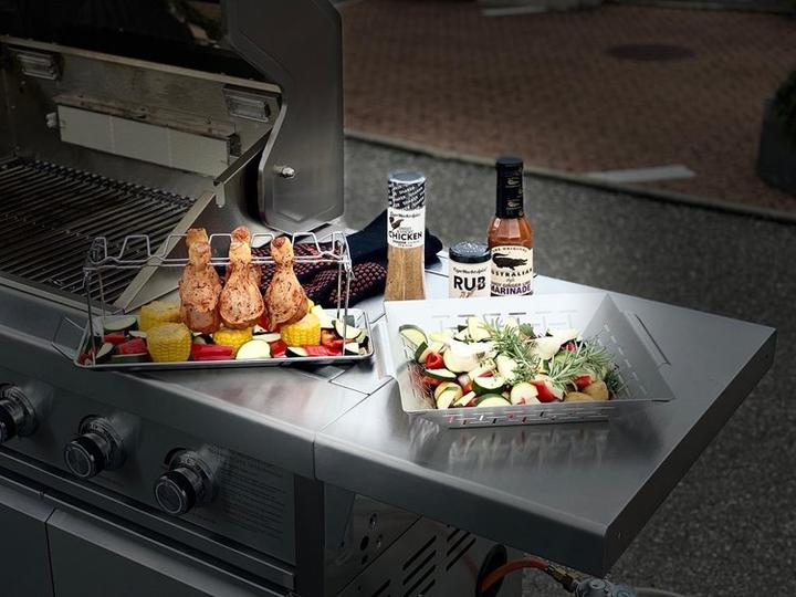 Produktbild BBQ Master Deluxe Gemüsekorb Gross