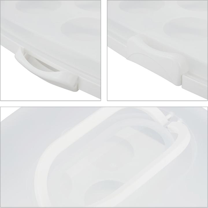 Actual product image Relaxdays Square Cake Carrier