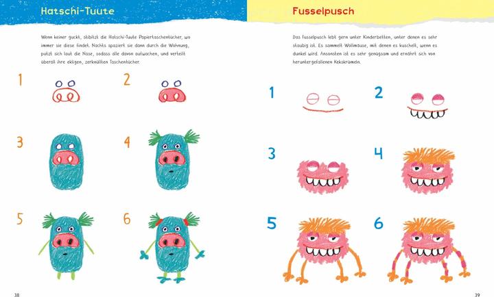 Image du produit 71 ½ schrecklich schöne Monster malen. Lustige Ungeheuer Schritt für Schritt selber zeichnen. Für (Allemand, Norbert Pautner, 2019)
