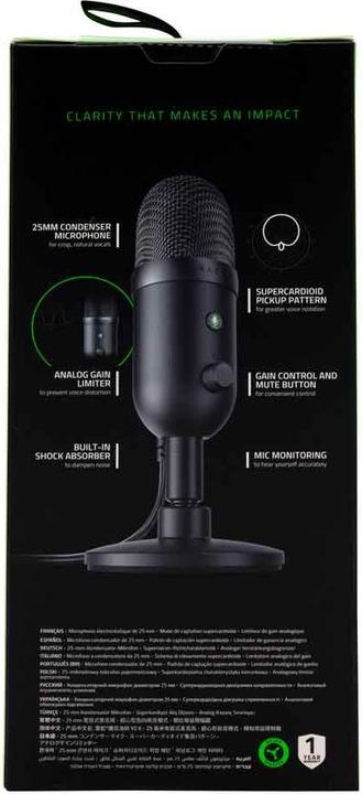 Actual product image Razer Seiren V2 X