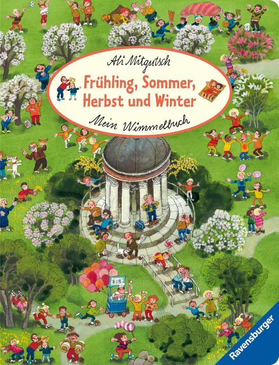Image du produit Ravensburger Mon livre d'images : le printemps, l'été, l'automne et l'hiver - Livre d'images cartonné à partir (Allemand)