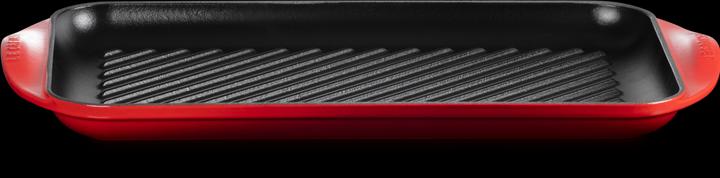 Produktbild Le Creuset 20132400600460 Extragrosse Grillpfanne, Kirschrot (40 cm, Grillpfanne, Gusseisen)