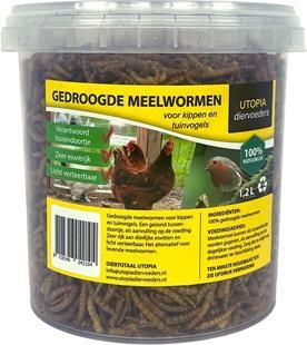 Produktbild Utopia Gedroogde Meelwormen (1 x, 0.23 kg)
