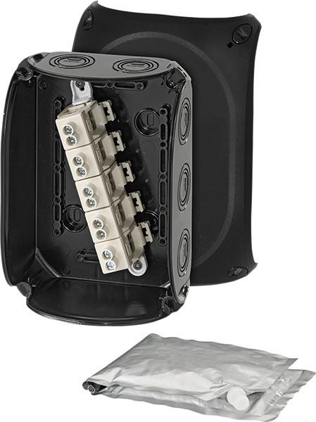 Actual product image Hensel HEN WP 1010 B Junction box 2.5-10qmm 3ph. 16qmm 1ph. 5