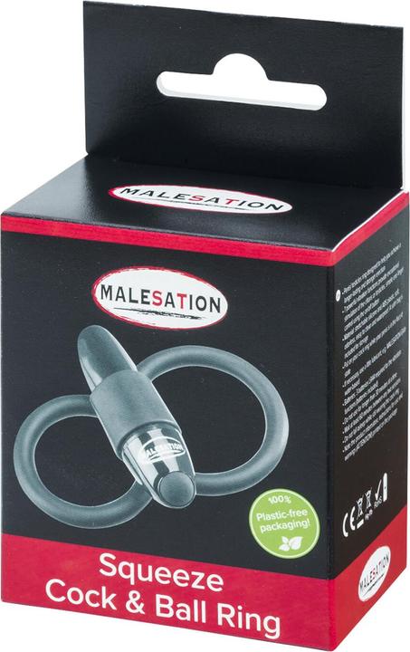 Produktbild Malesation Cock & Ball Ring mit Vibration (4.20 cm)