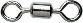 Produktbild Okuma Rolling Swivels Size 6 Black - 10pcs