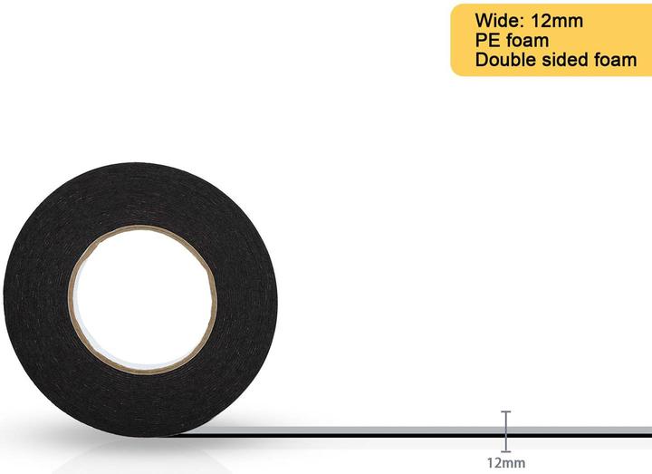 Image du produit Intirilife Ruban adhésif double face en mousse 12mmx30m (21 mm)