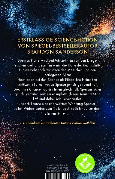 Image du produit Skyward - Der Ruf der Sterne (Allemand, Brandon Sanderson, 2021)