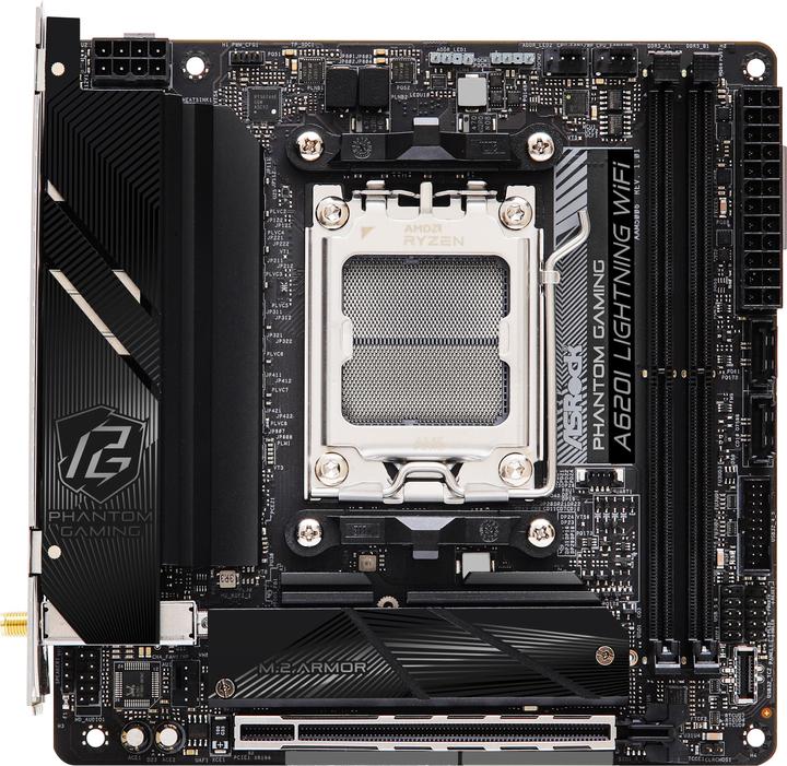 AsRock A620I Lightning WiFi (AM5, AMD A620, Mini-ITX)