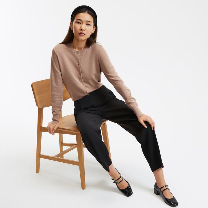 Actual product image La Redoute Collections Cardigan with round neckline (38)