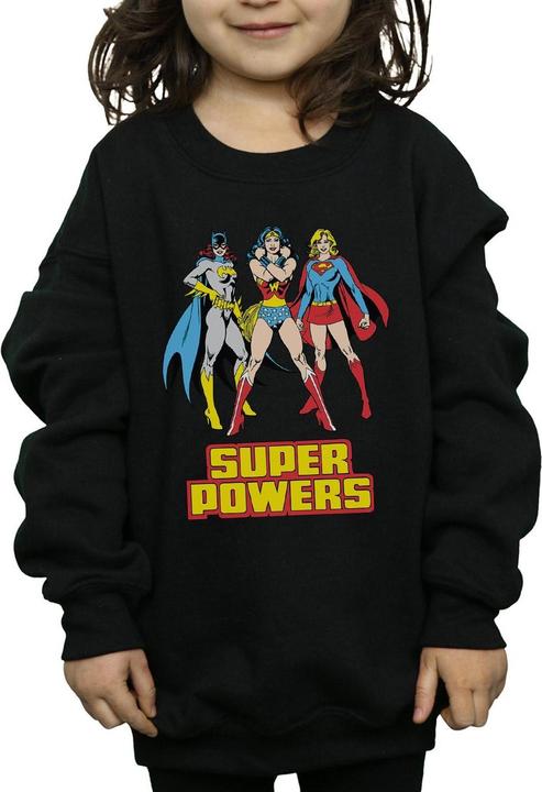Image du produit - Sweat WONDER WOMAN SUPER POWER GROUP - Fille (116)