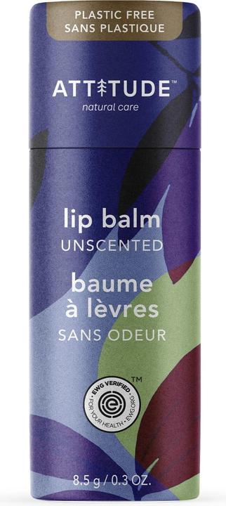 Actual product image Attitude Lip balm fragrance free (Balm)