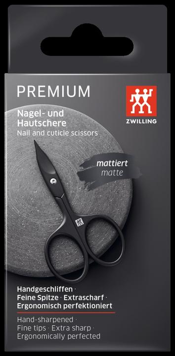 Image du produit Zwilling 47200-401-0 Ciseaux à ongles Acier inoxydable Lame droite Pincette de manucure