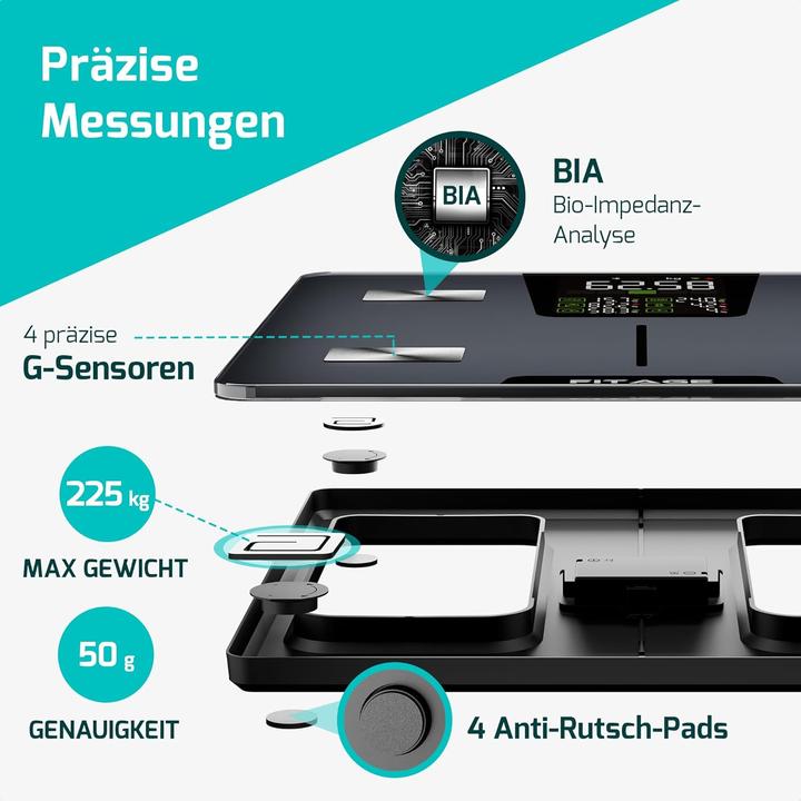 Image du produit Fitage Körperfettwaage (225 kg)