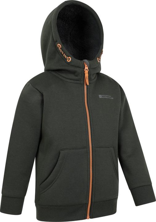 Immagine prodotto Mountain Warehouse Nordic II Felpa con Cappuccio e Zip Intera Bambini (116)