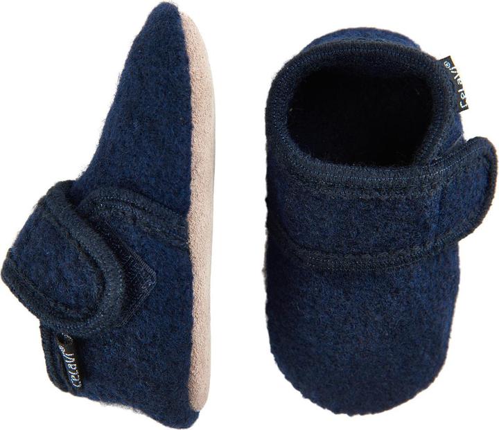 Actual product image CeLaVi Wool Slippers / Finches % Wool Dark Navy (18)