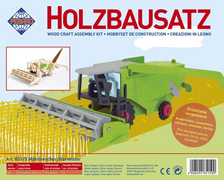 Image du produit Donau COMPOSITION BOIS "Moissonneuse-batteuse