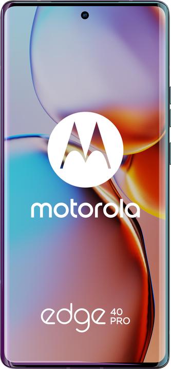Image du produit Motorola Edge 40 Pro (256 Go, Quartz noir, 6.67", SIM + eSIM, 50 Mpx, 5G)