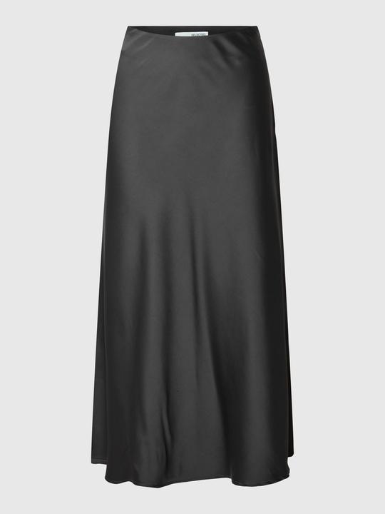 Actual product image Selected Femme Satin Midi Skirt (36)