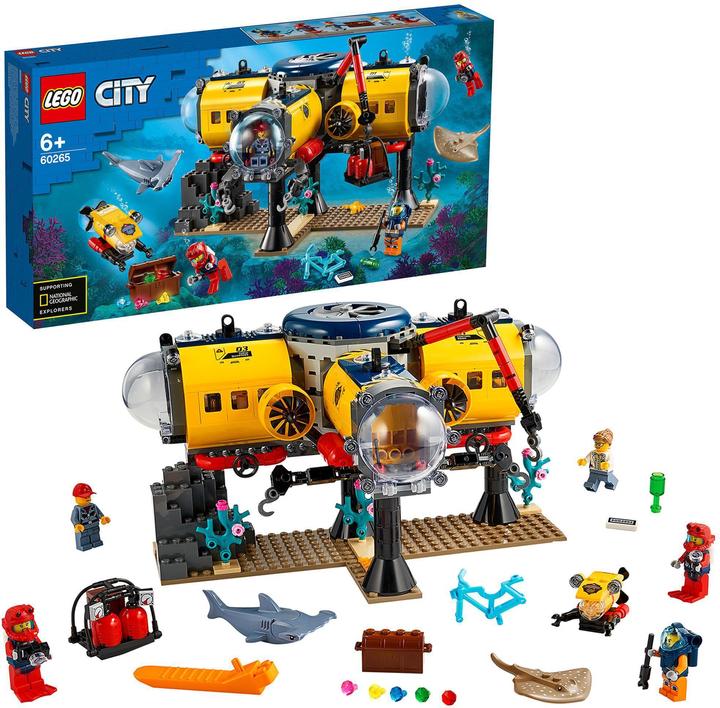 Immagine prodotto LEGO Base di ricerca marina (60265, LEGO City)