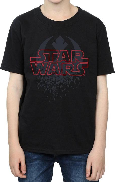 Produktbild Star Wars The Last Jedi Shattered Emblem TShirt Jungen (140, 146)