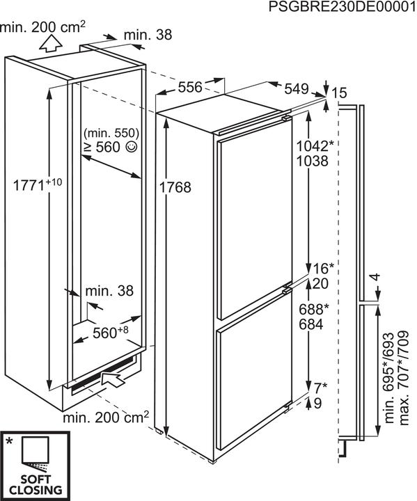 Produktbild Electrolux IK2581BNR (245 l)