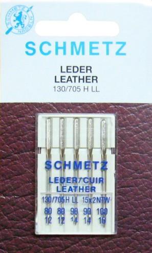 Produktbild Schmetz Nähmaschinennadeln Leder Stärke 80-100 5 St
