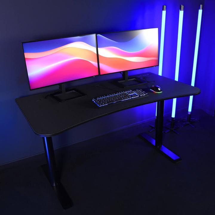 Produktbild Arozzi Gaming-Tisch Arena Medium PureBlack 140x75,5cm