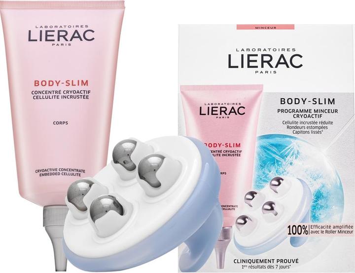 Actual product image Lierac Cryoactive concentrate set with slimming roller (Body milk, 150 ml)