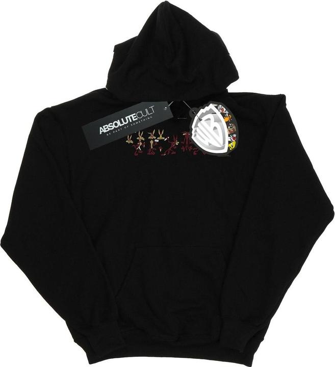 Immagine prodotto Looney Tunes Wile E Coyote Colour Code Felpa con Cappuccio Donna (L)