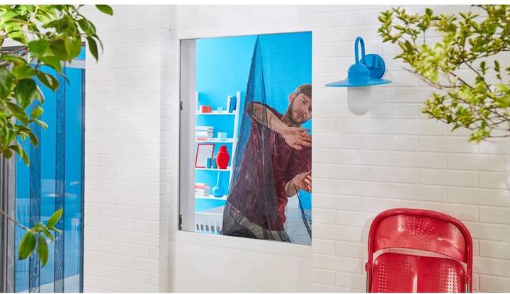 Actual product image tesa Fly screen window, white (130 x 150 cm)