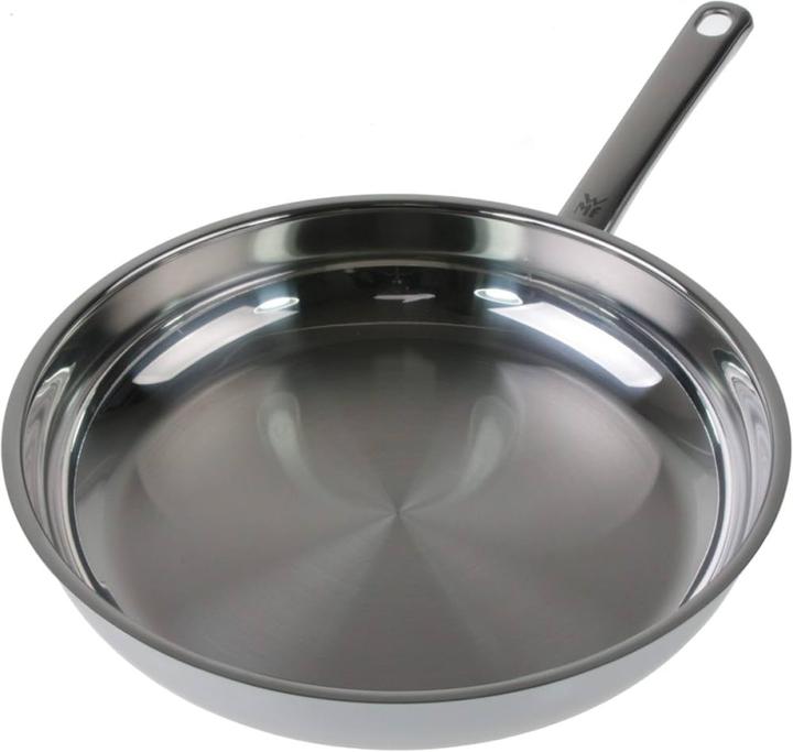 Productafbeelding WMF Roestvrijstalen koekenpan 28 cm Pan Gourmet Plus Inductie Ongecoat (28 cm, Koekenpan, Roestvrij staal)