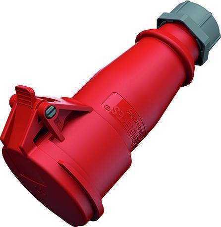 Actual product image Mennekes MEN 21021 16A4P 6H400V Coupling AM-TOP IP44 HW/VN