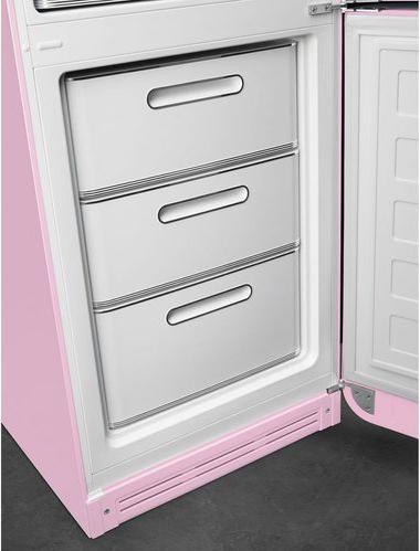 Immagine prodotto Smeg FAB32RPK5 Stile anni '50, 2 porte, 60 cm, Destra, Senza gelo, rosa cadillac (331 l)