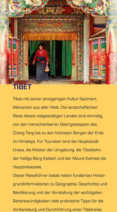 Image du produit Reiseführer Tibet (Allemand, Andreas von Hessberg, 2020)