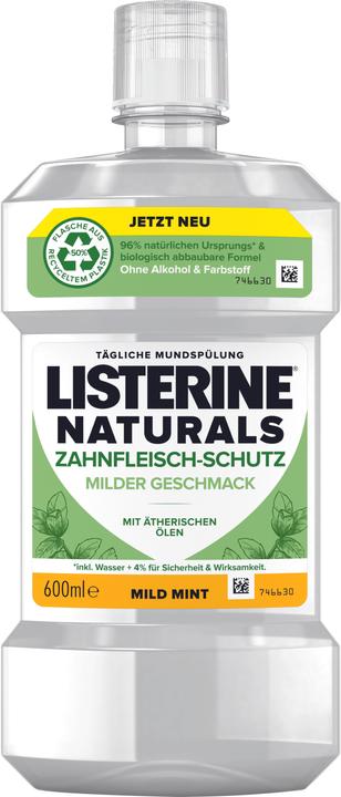 Listerine Naturals Zahnfl.Schutz (600 ml, Mundspülung)