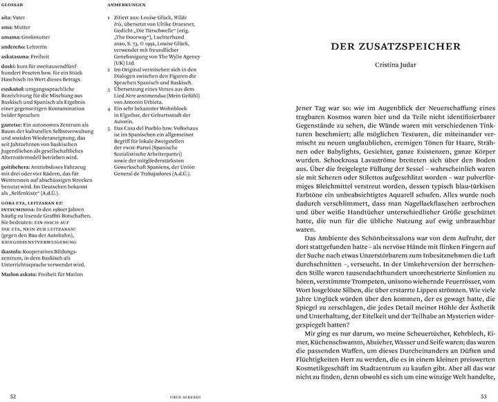 Actual product image documenta fifteen lumbung erzählen (German, Yásnaya Elena Aguilar Gil, Nesrine Khoury, Mithu M. Sanyal, Harriet C. Brown, Panashe Chigumadzi, Cristina Judar, Azhari Aiyub, Uxue Alberdi, 2022)