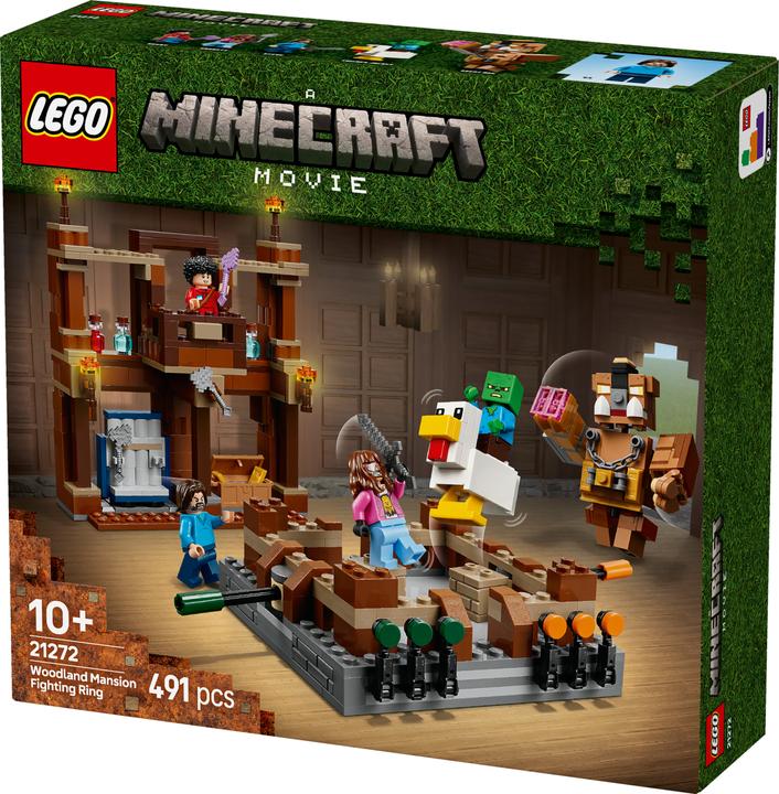 Actual product image LEGO Forest estate with boxing ring (21272, LEGO Minecraft)