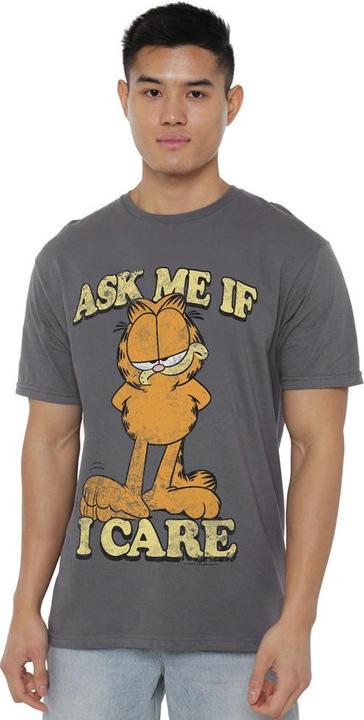 Actual product image Garfield Mens Ask Me T-Shirt (M)